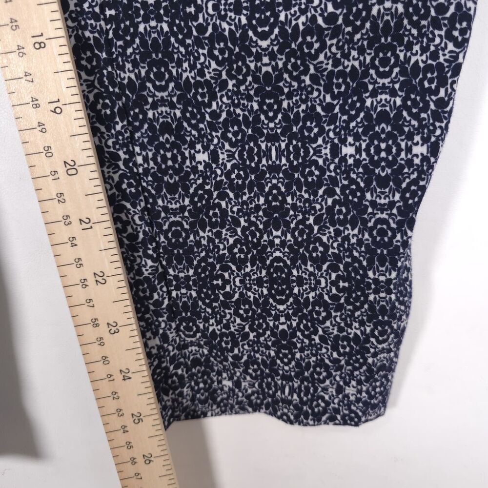 SPLENDID Women's Jumpsuit Floral Navy MEDIUM Pockets SR807-1412 USA MADE - Picture 6 of 14